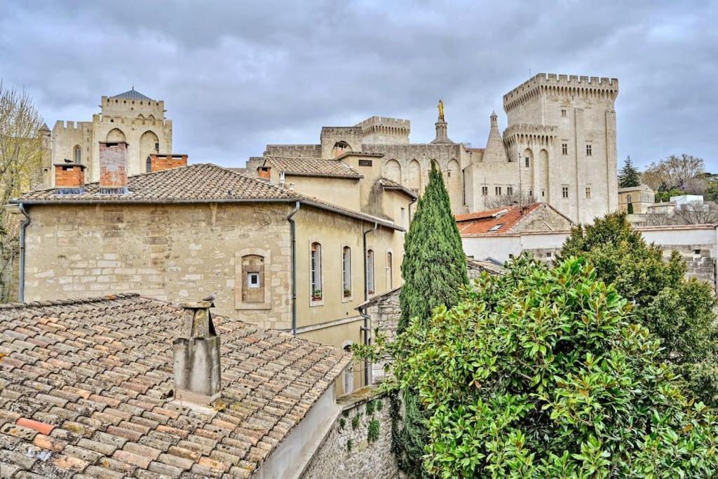 Apartamento La Bulle - Parking Gratuit En Souterrain - 2 Mins Du Palais Des Papes - Clim Ac - Wifi Aviñón Exterior foto